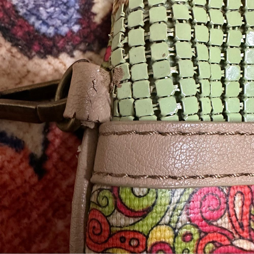 SakRoots small colorful coin purse makeup bag clutch - Picture 4 of 16